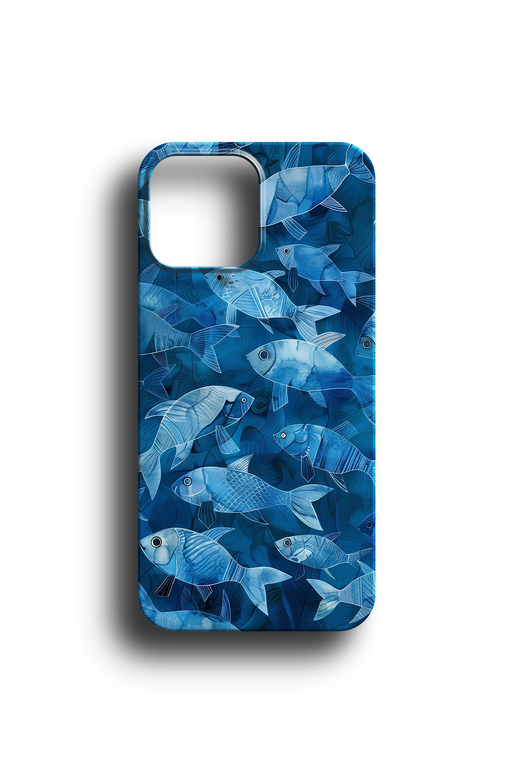 Deep Blue Fish Telefon Kılıfı
