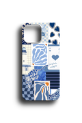 Blue Rhapsody Collage Telefon Kılıfı