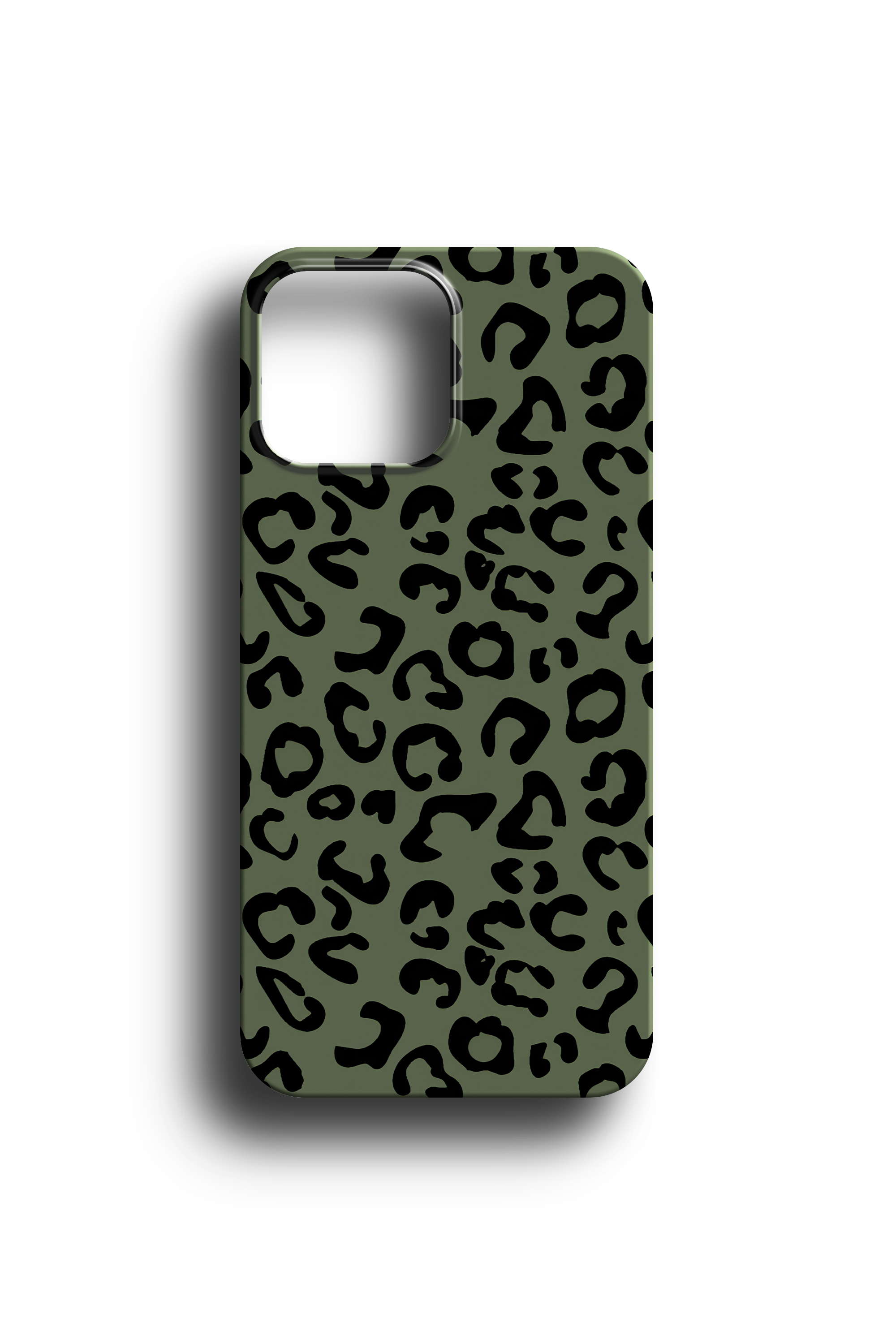 Şehirli Kadın Leopar Temalı Telefon Kılıfı
