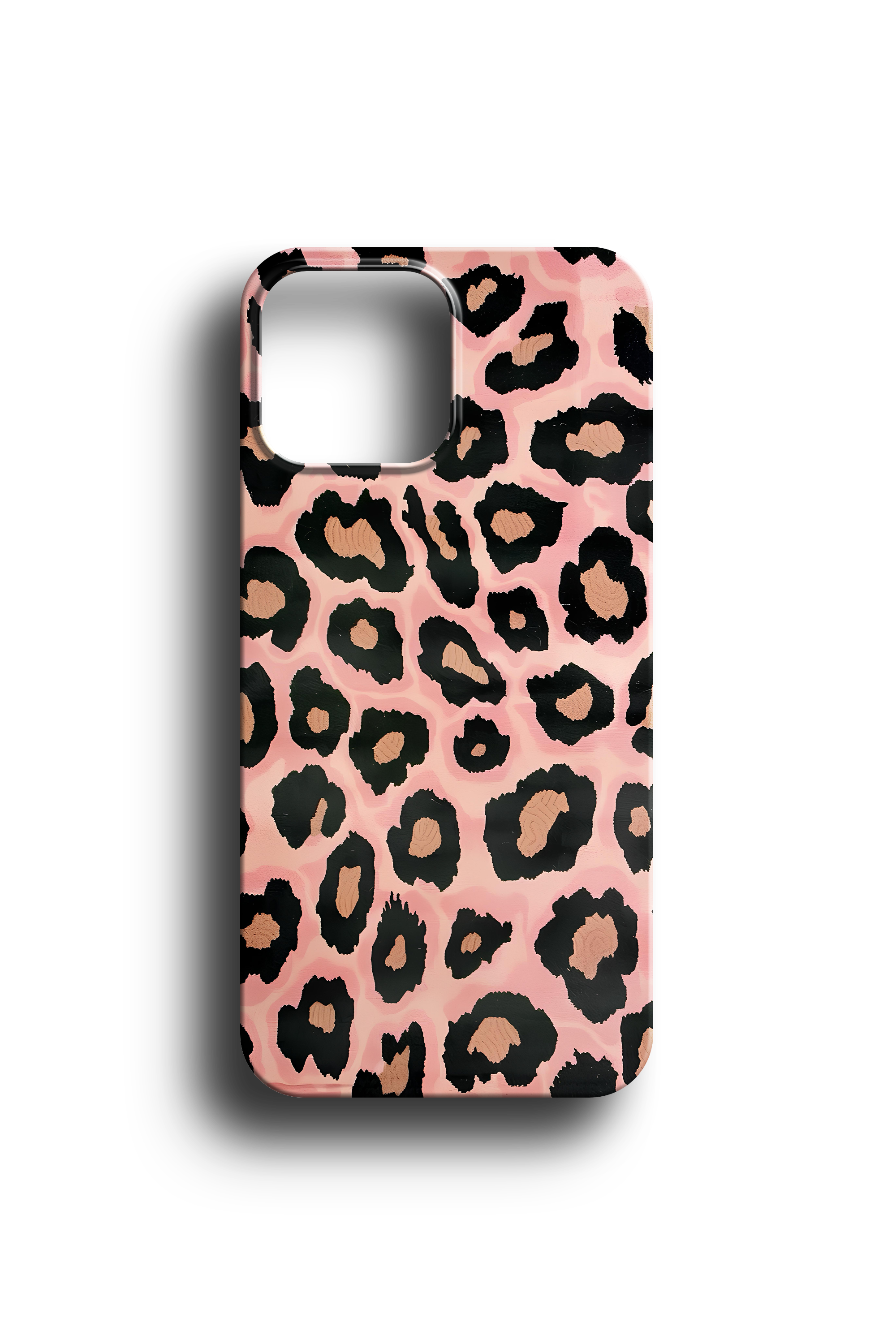 Trend Leopar Desenli Telefon Kılıfı