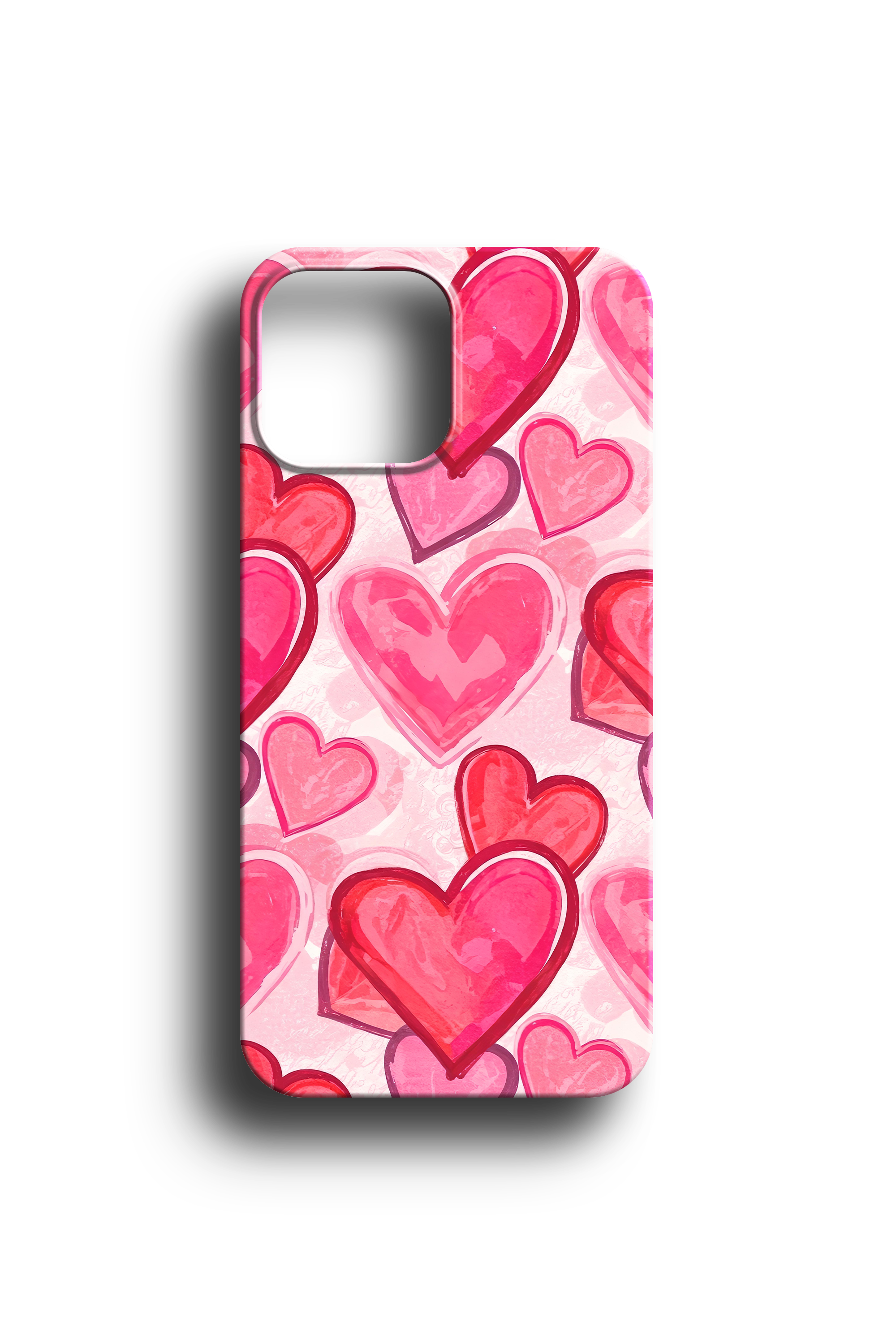 Soft Sulu Boya Kalpler Telefon Kılıfı