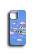Powerpuff Girls Bulutlarda Telefon Kılıfı