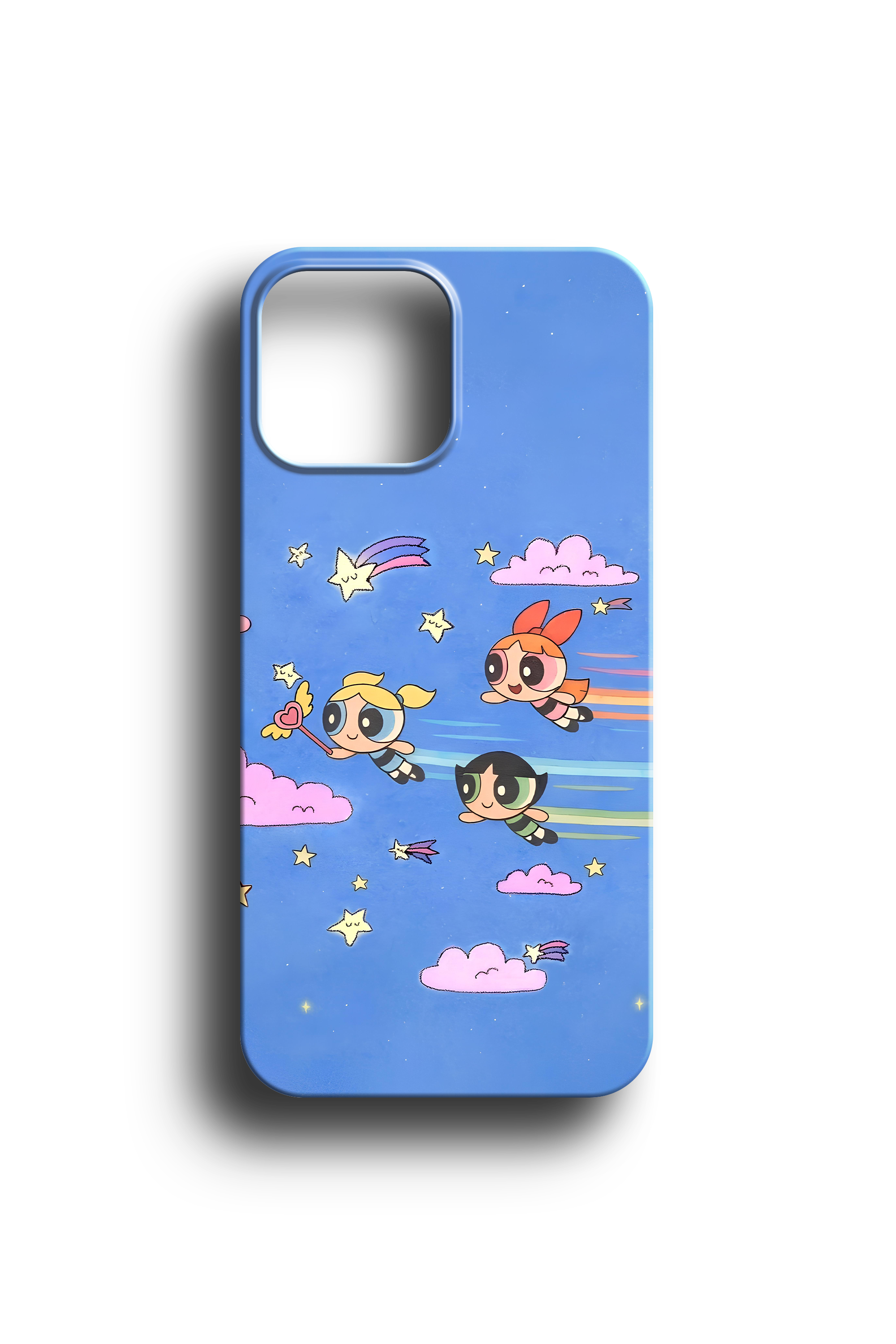 Powerpuff Girls Bulutlarda Telefon Kılıfı