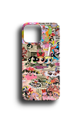 Retro Powerpuff Girls Kolajı Telefon Kılıfı