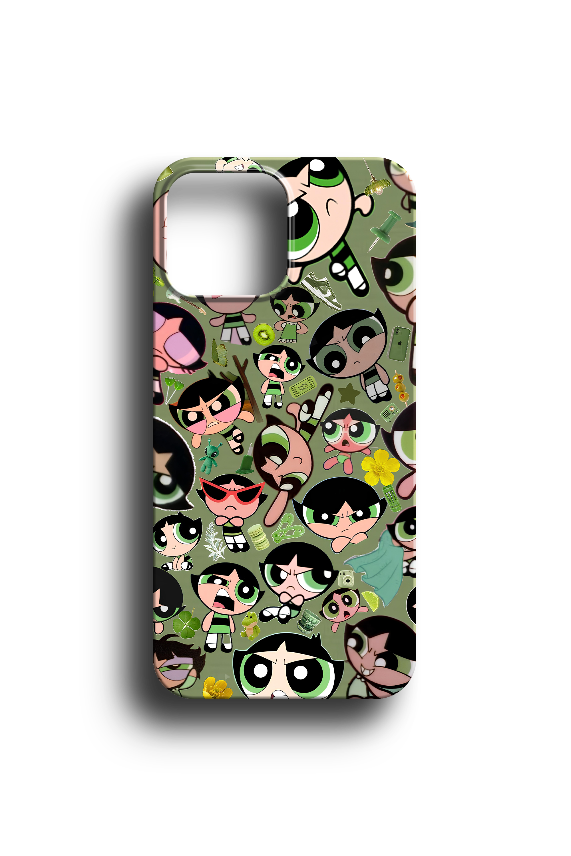 Neşeli Powerpuff Buttercup Telefon Kılıfı