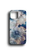 Blue Abstract Floral Telefon Kılıfı