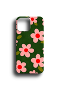 Retro Bahar Çiçekli Telefon Kılıfı