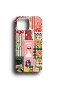 Gözlüklü Cool Kedi Telefon Kılıfı
