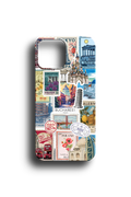 Retro Travel Stamp Telefon Kılıfı