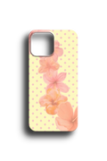 Puantiyeli Hibiskus Çiçekleri Telefon Kılıfı