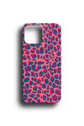 Belirgin Kontrastlı Leopar Desenli Telefon Kılıfı