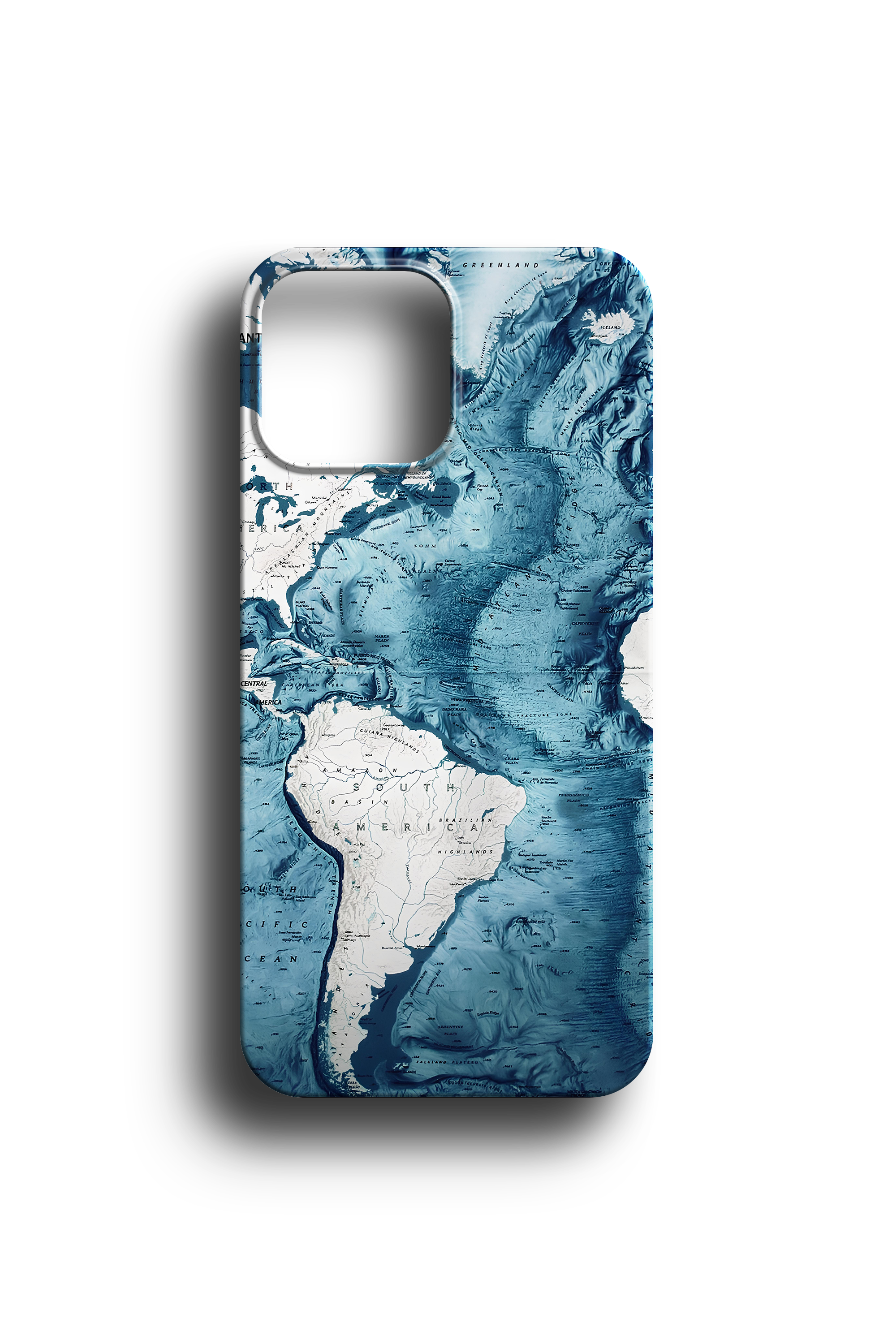 Atlantic Ocean Floor Telefon Kılıfı