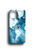Flight Route Ocean Telefon Kılıfı