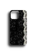 Klasik Brokar Dantel Desenli Telefon Kılıfı
