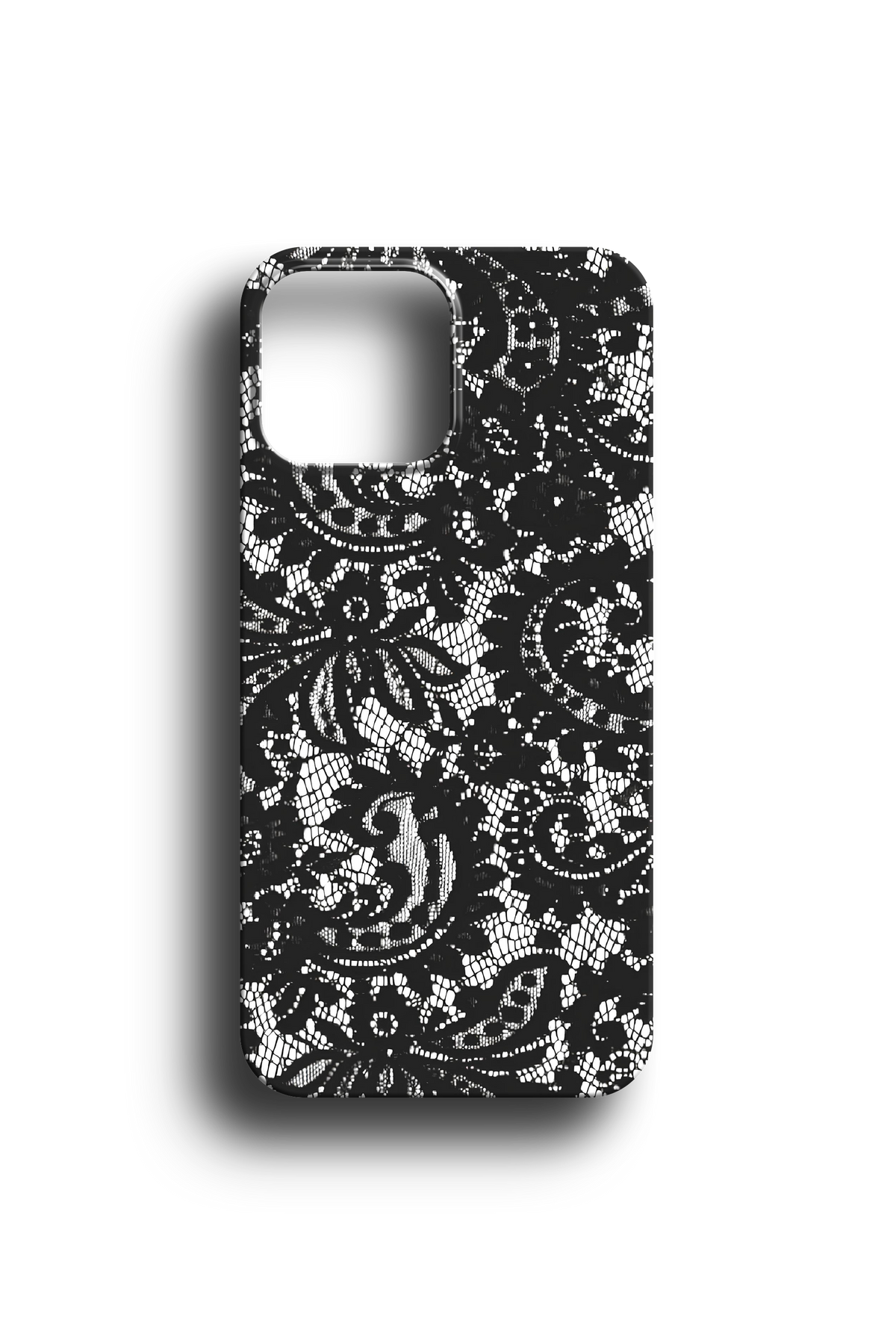 Noir Vintage Lace Telefon Kılıfı