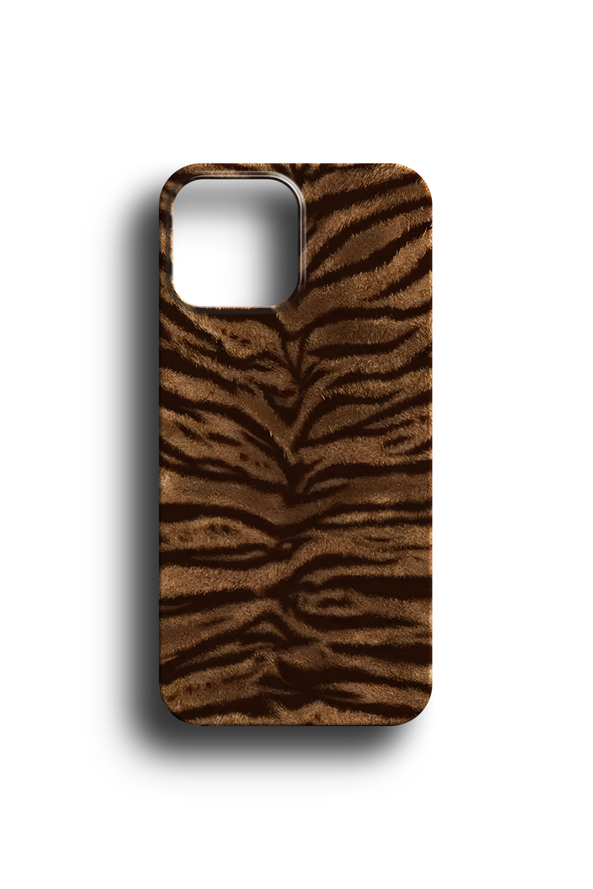 Velvet Tiger Striped Telefon Kılıfı