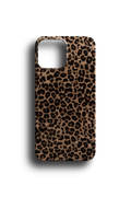 Retro Leopar Motifli Telefon Kılıfı