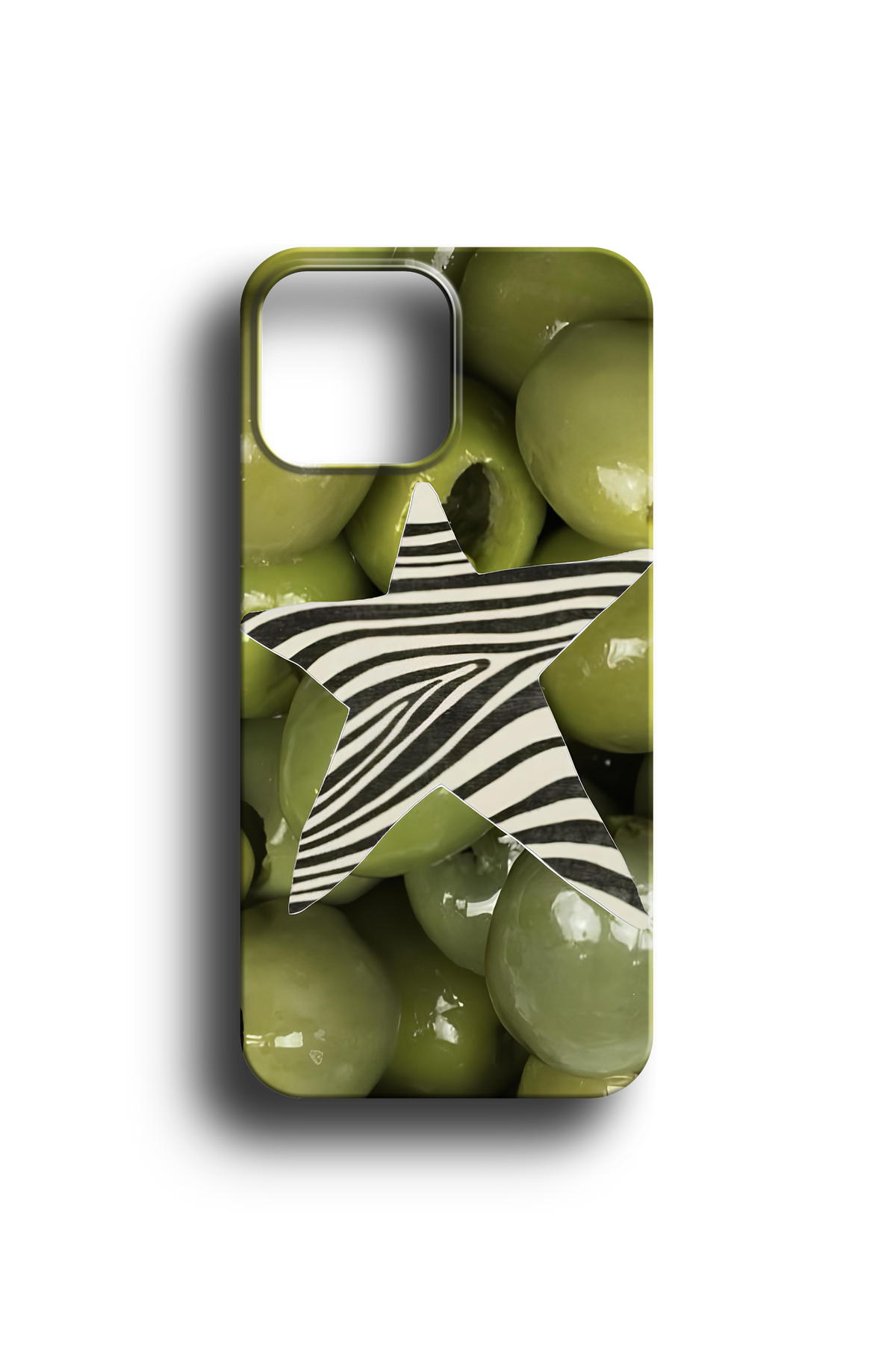 Yıldızlı Zeytin Telefon Kılıfı
