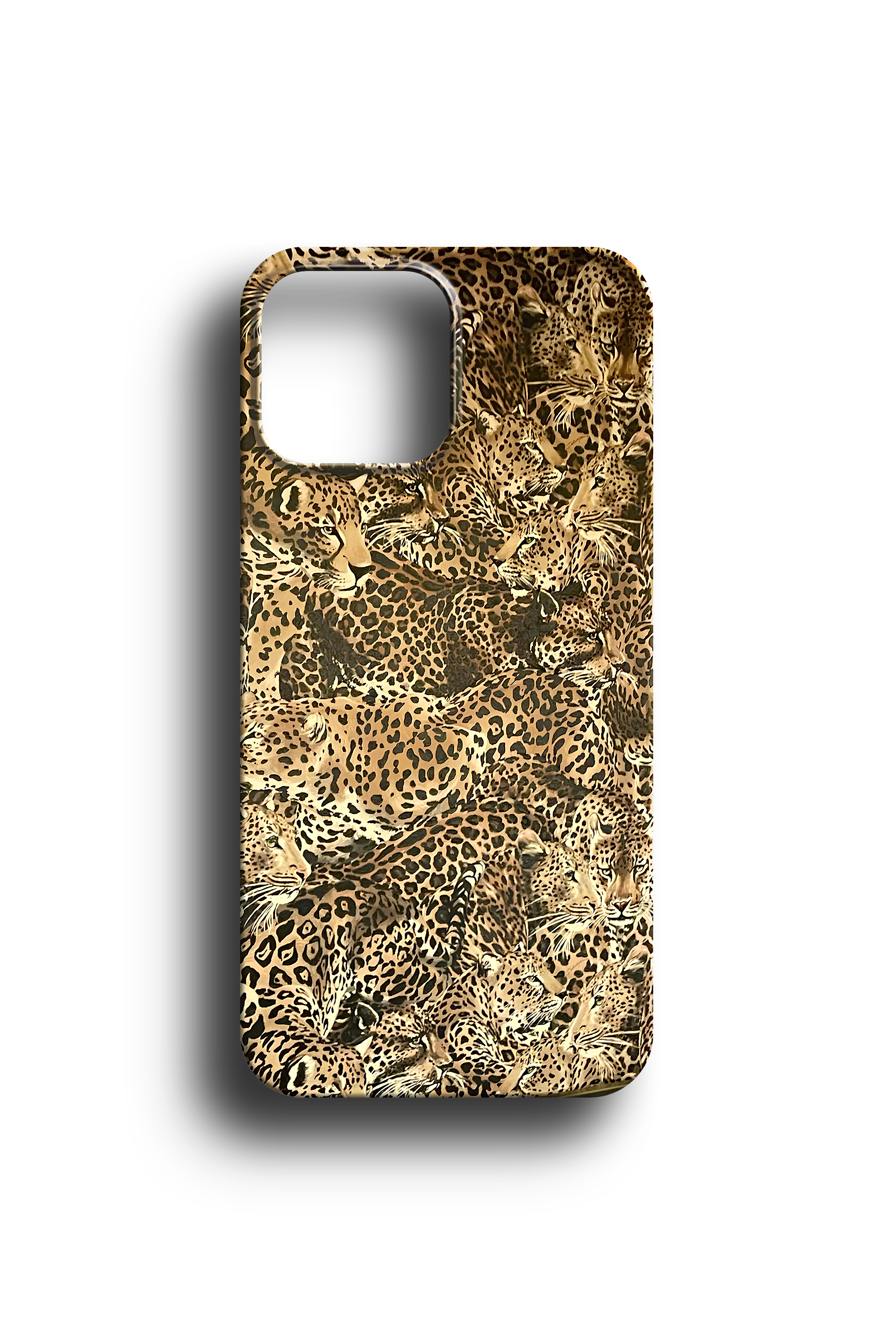Leopar Kolajı Telefon Kılıfı