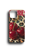 Leopard Cherry Telefon Kılıfı