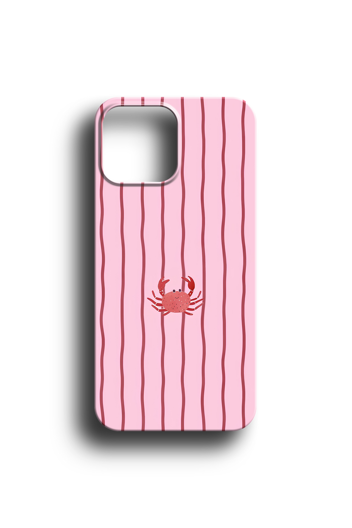 Cute Crab Aesthetic Telefon Kılıfı
