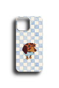 Damalı Köpek Telefon Kılıfı