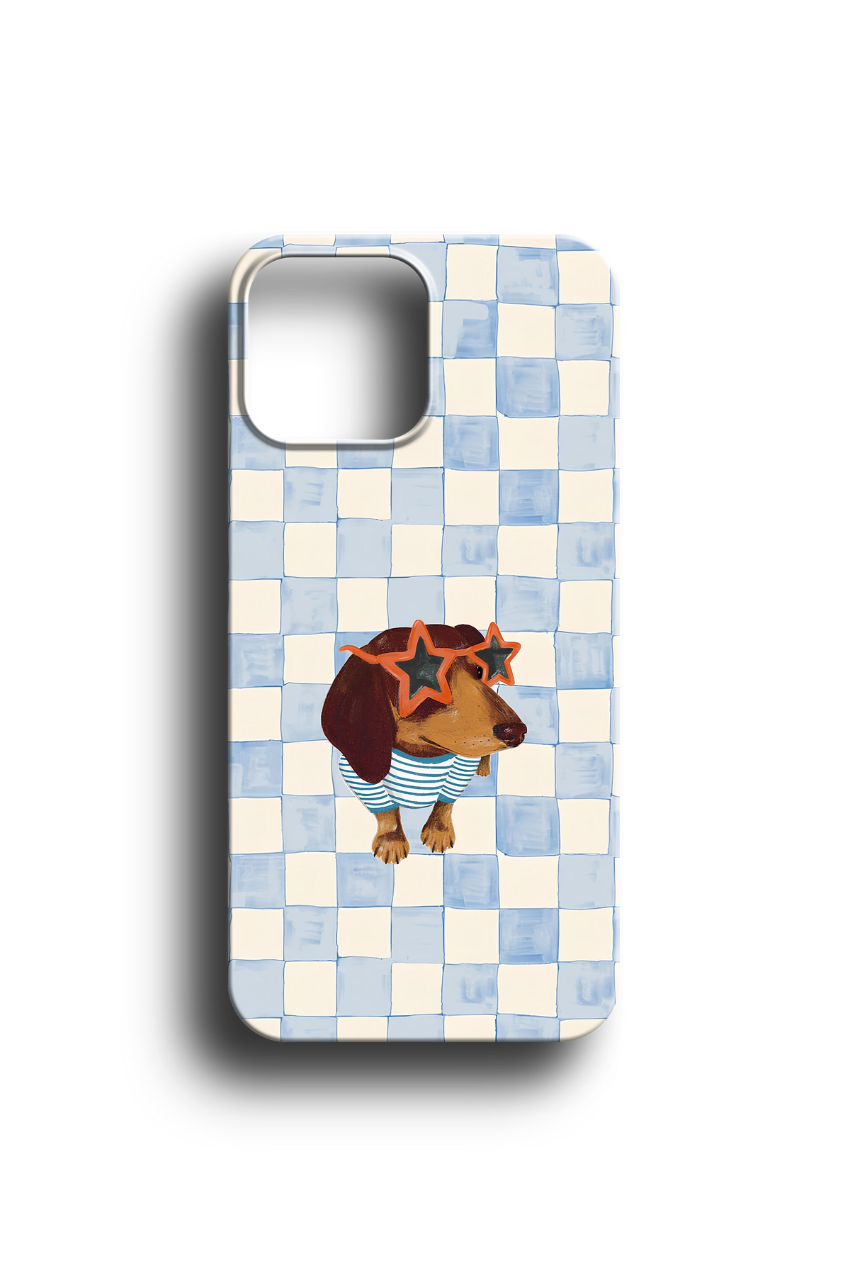 Damalı Köpek Telefon Kılıfı