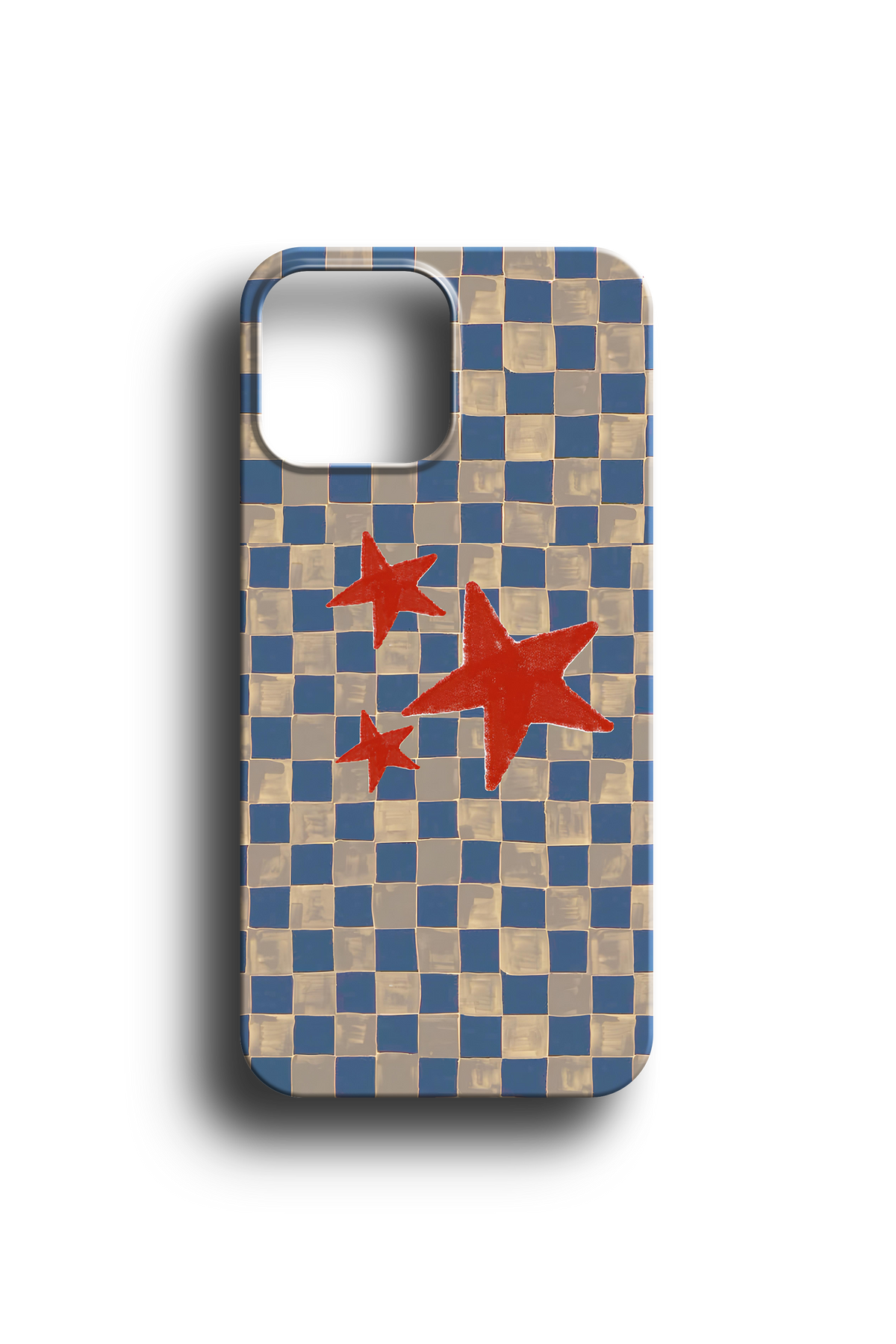 Damalı Yıldız Telefon Kılıfı