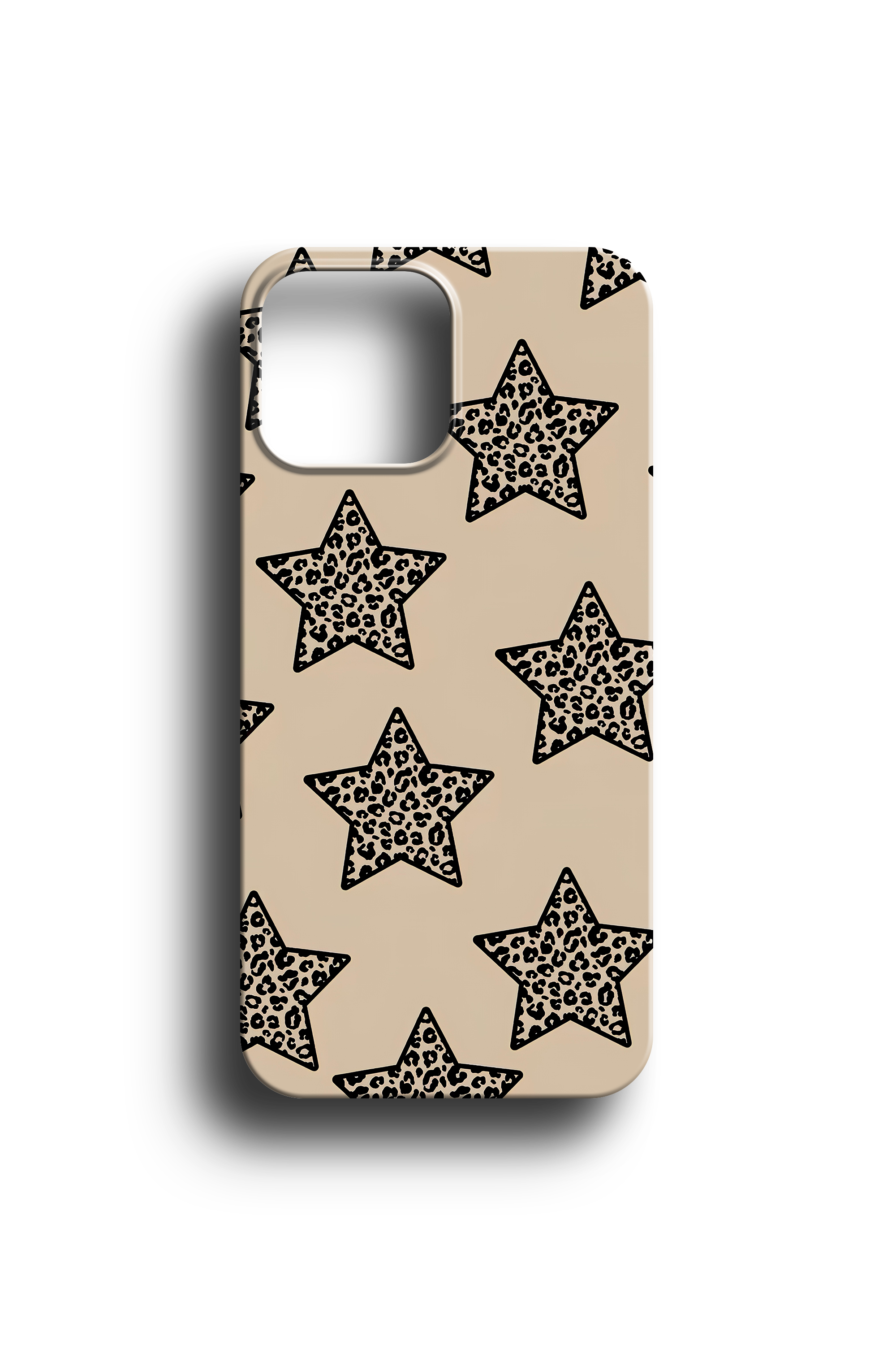 Yıldızlı Leopar Telefon Kılıfı